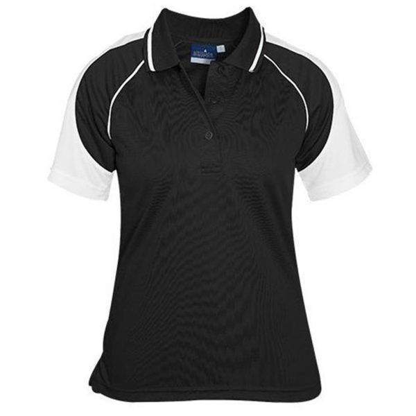 Ladies Toronto Golf Shirt - Black