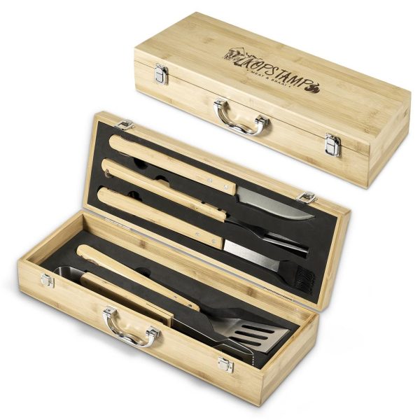 Okiyo Yakiniku Bamboo 5-Piece Braai Set