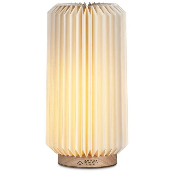 Okiyo Masumi Wood & Paper LED Lamp