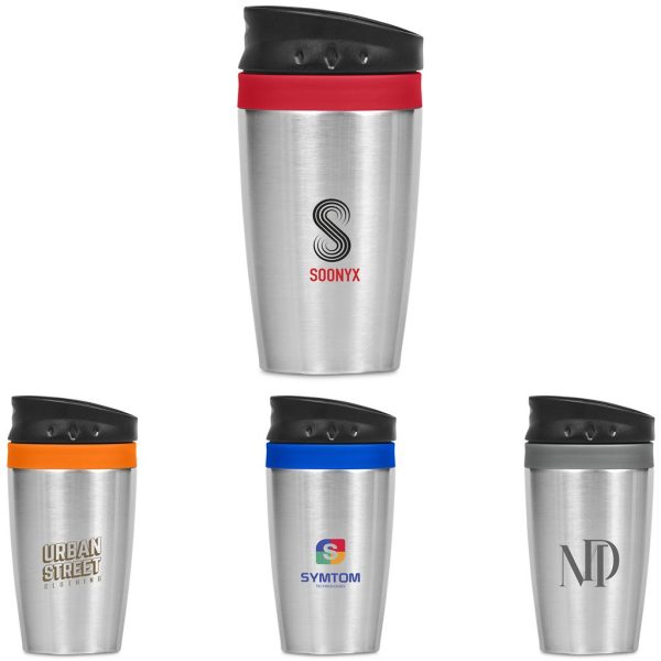 Altitude Vienna Stainless Steel & Plastic Double-Wall Tumbler - 300ml