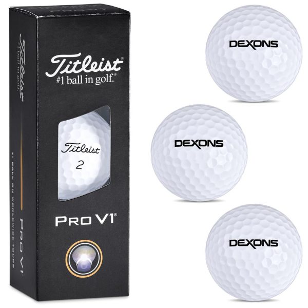 Titleist ProV1 Golf Balls Sleeve of 3