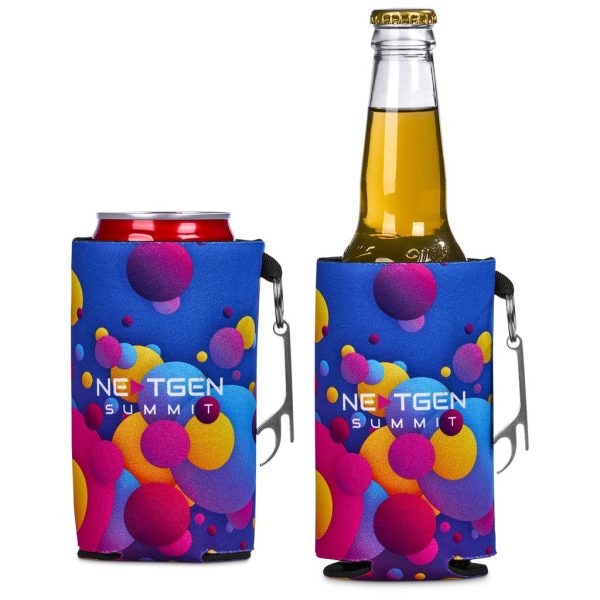 Hoppla Freezo Neoprene Stubby Cooler With Bottle Opener